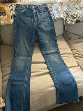 Just Black Medium Blue Flare Jeans